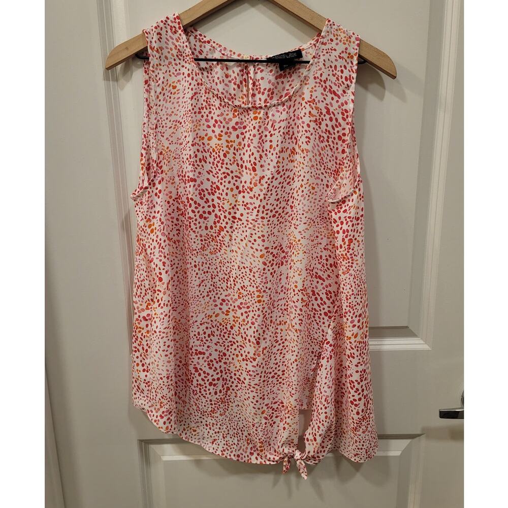 Rachel Zoe Pink and White Tunic